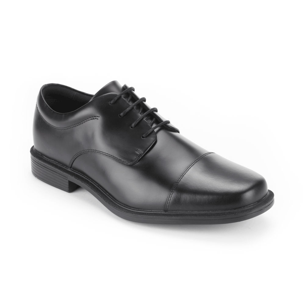 Rockport Oxfords Herre Svart - Ellingwood - ATSD19704